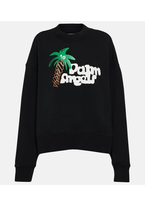 Palm Angels Printed cotton sweatshirt