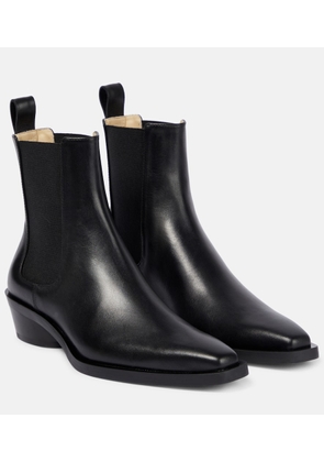 Proenza Schouler Bronco leather ankle boots