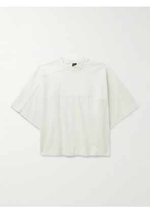 Entire Studios - Panelled Organic Cotton-Jersey T-Shirt - Men - Neutrals - XS