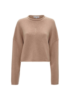Jw Anderson Wool-Cashmere Logo Sweater