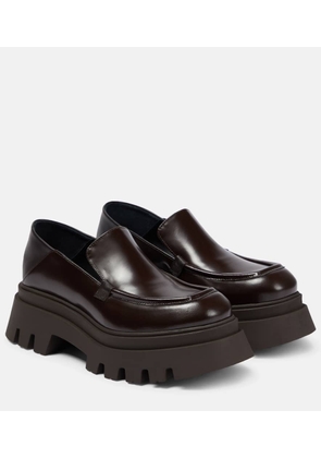 Dorothee Schumacher Glossy Ambition leather loafers
