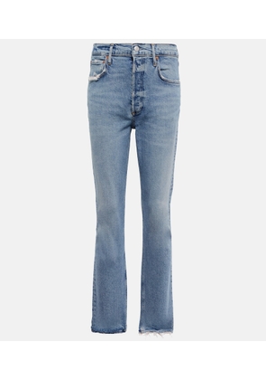 Agolde Riley high-rise straight jeans