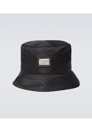 Dolce&Gabbana Logo bucket hat