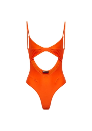 Jacquemus Le Maillot Aranja cutout swimsuit