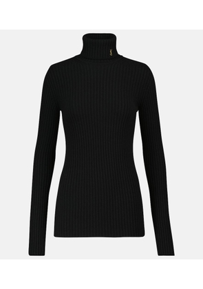 Saint Laurent Wool and cashmere turtleneck sweater