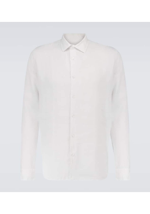 Orlebar Brown Giles linen long-sleeved shirt