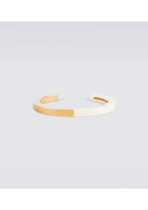 Saint Laurent Duet cuff bracelet