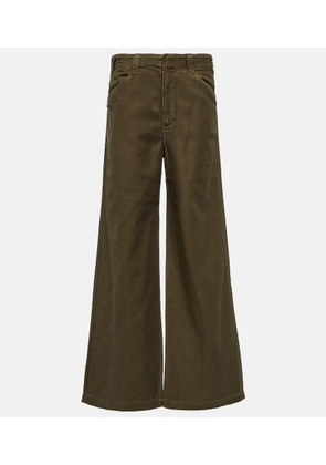 Citizens of Humanity Paloma high-rise wide-leg cotton pants