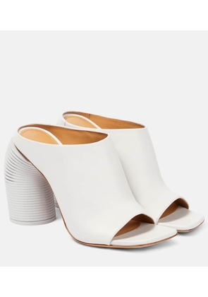 Off-White Spring leather mules