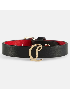 Christian Louboutin Loubilink leather bracelet