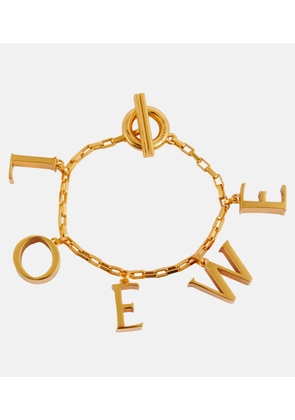 Loewe Logo sterling silver bracelet