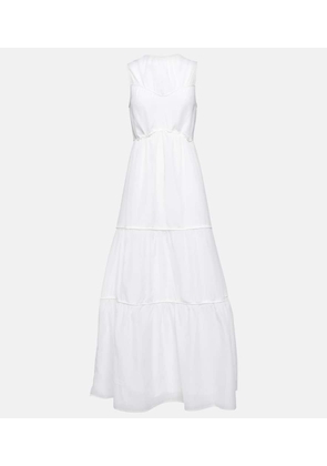 SIR Emme tiered cotton and silk dress