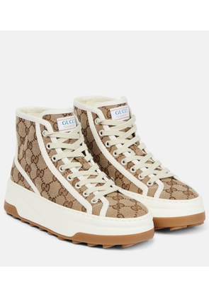 Gucci GG canvas high-top sneakers
