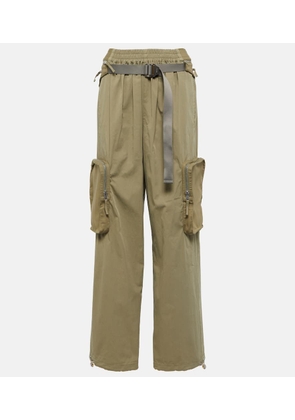 Dion Lee Cotton-blend cargo pants