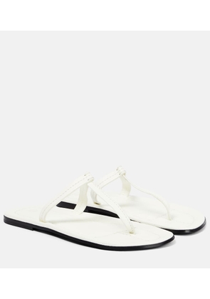 Toteme T-strap leather sandals
