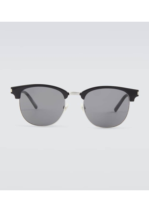 Saint Laurent SL 108 half-frame sunglasses