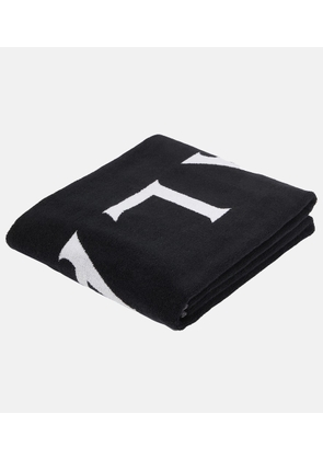 Alaïa Logo jacquard cotton towel