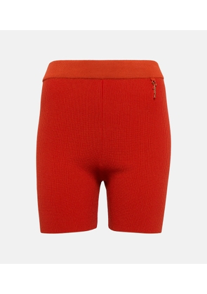 Jacquemus Le Short Pralu ribbed-knit shorts