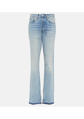 Re/Done High-rise bootcut jeans