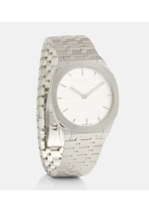 Gucci 25H stainless steel watch
