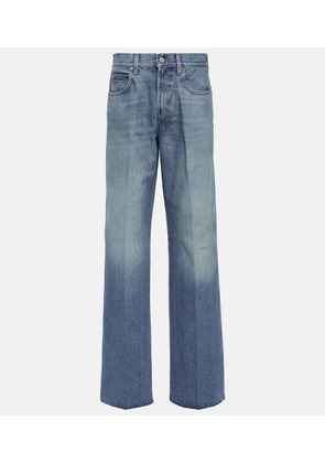 Gucci Horsebit mid-rise straight jeans