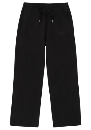 Second Layer Logo-embroidered Cotton Sweatpants - Black - S