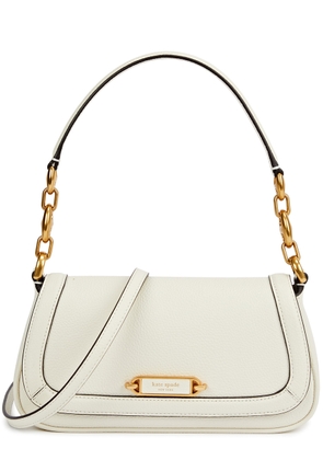 Kate Spade New York Gramercy Small Leather Shoulder bag - Cream