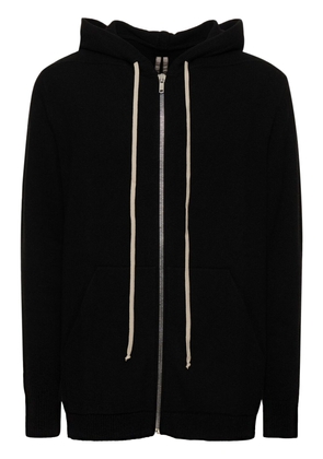 Hooded Knit Zipped Sweater