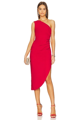 LIKELY Asha Dress in Red. Size 2.