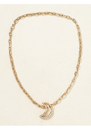 Marla Aaron - 18-karat And 14-karat Gold Diamond Necklace - Multi - One size