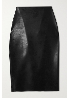 Alaïa - Latex Pencil Skirt - Black - FR34,FR36,FR38,FR40,FR42,FR44