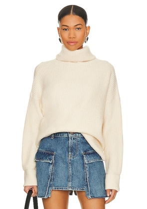 LBLC The Label Jackie Sweater in Cream. Size L, M, XS.