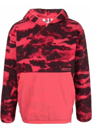 adidas Adventure Polar Fleece printed hoodie - Pink