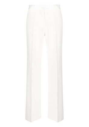Antonelli pleated tailored trousers - White