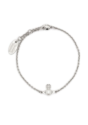 Vivienne Westwood Orb-plaque detail bracelet - Silver