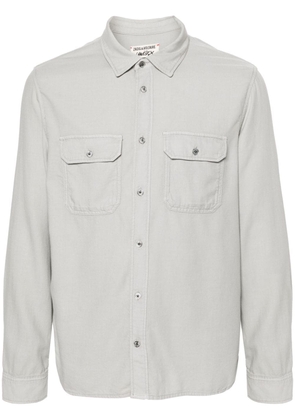 Zadig&Voltaire long-sleeve cotton shirt - Grey