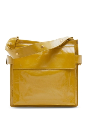 Burberry Trench patent-finish tote bag - Yellow