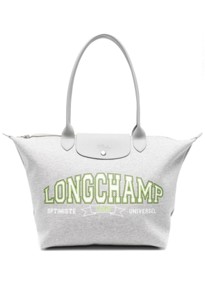 Longchamp large Le Pliage shoulder bag - Grey
