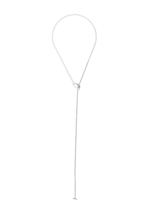 EÉRA Stone pearls necklace - White