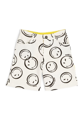 Marc Jacobs Kids Smiley Face Bermuda Shorts (4-12+ Years)
