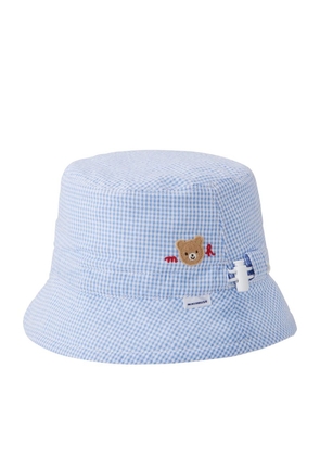 Miki House Cotton Reversible Bucket Hat