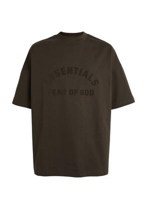 Fear Of God Essentials Cotton Logo T-Shirt