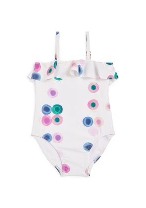 Chloé Kids Polka-Dot Print Swimsuit (6-18 Months)
