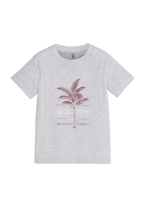 Brunello Cucinelli Kids Printed T-Shirt (4-12 Years)