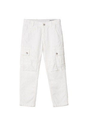 Brunello Cucinelli Kids Garment-Dyed Cargo Trousers (4-12+ Years)
