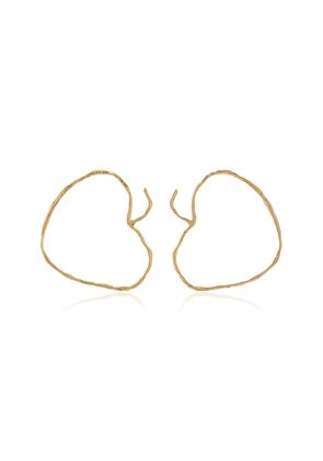 Simuero - Manzanas 18K Gold-Plated Earrings - Gold - OS - Moda Operandi - Gifts For Her