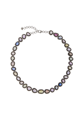 Amrapali - One-of-a-Kind Midnight Blossom 18K White Gold Sapphire Necklace - Multi - OS - Moda Operandi - Gifts For Her