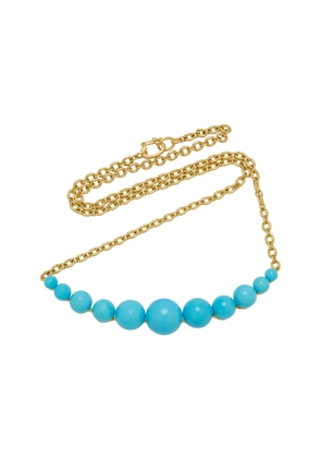Irene Neuwirth - 18K Gold And Turquoise Necklace - Gold - OS - Moda Operandi - Gifts For Her