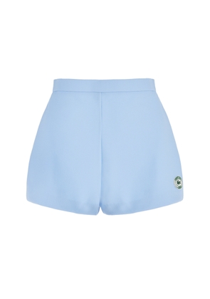 Sporty & Rich - x Lacoste Jersey Tennis Shorts - Blue - L - Moda Operandi