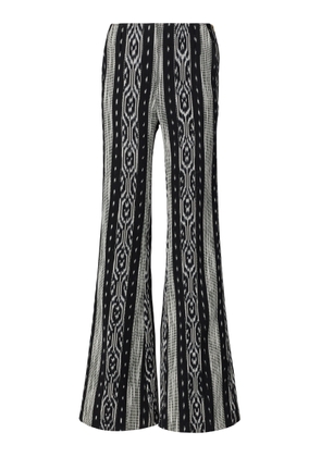 Alix of Bohemia - Charlie Obsidian Ikat Pant - Black - XL - Moda Operandi